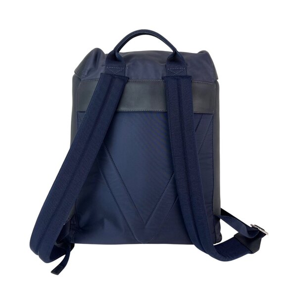 Louis Vuitton Calfskin Nylon V Line Pulse Navy Backpack Bag - Picture 2 of 14